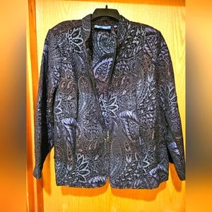 Susan Graver Paisley Jacket